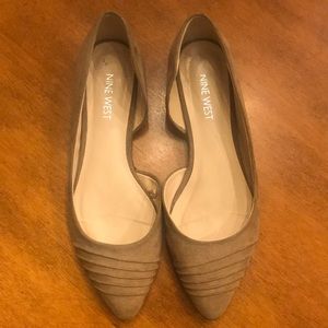 Nine West Suede Flats